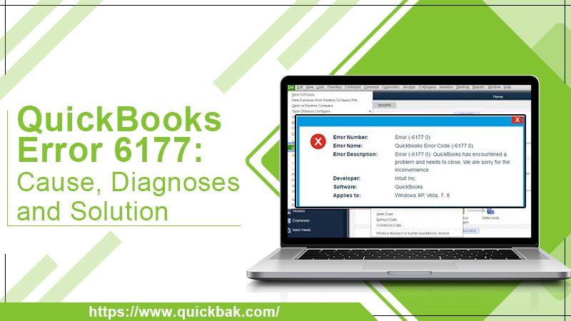 QuickBooks Error 6177: Cause, Diagnoses and Solution