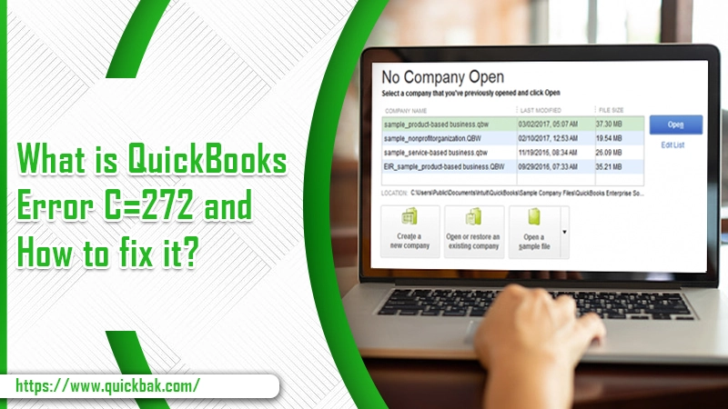 What is QuickBooks Error C=272 and How to Fix It?